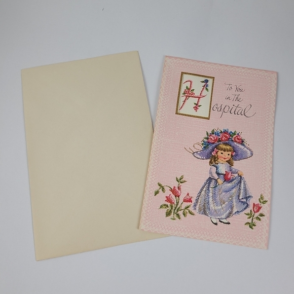 Vintage Greeting Card "Get well Soon" set of 15 - Picture 6 of 11